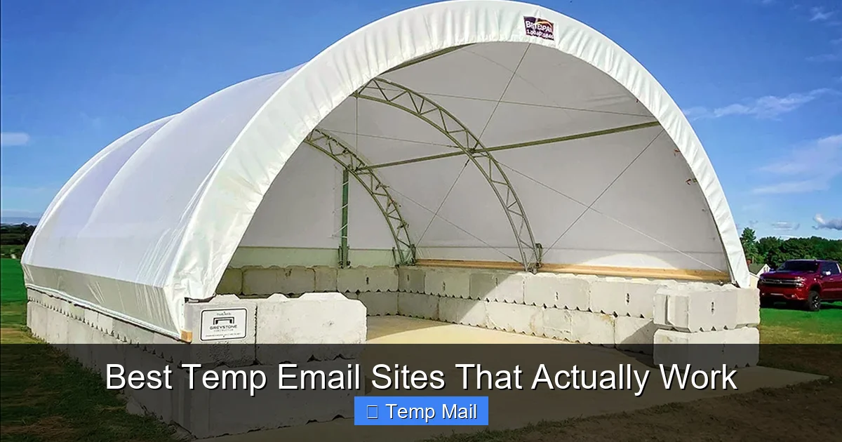 Best Temp Email Sites That Actually Work