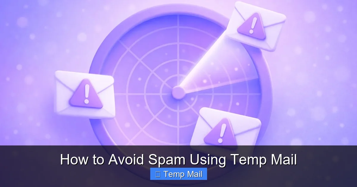 How to Avoid Spam Using Temp Mail