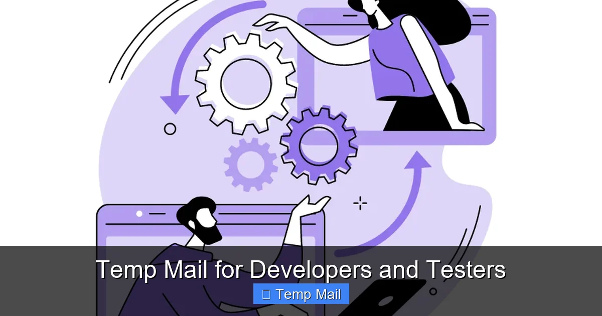 Temp Mail for Developers and Testers
